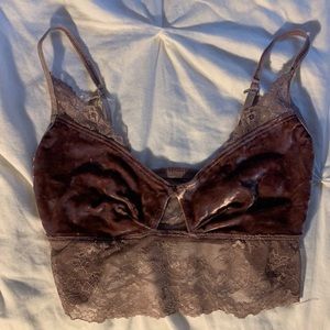 Garage purple bralette